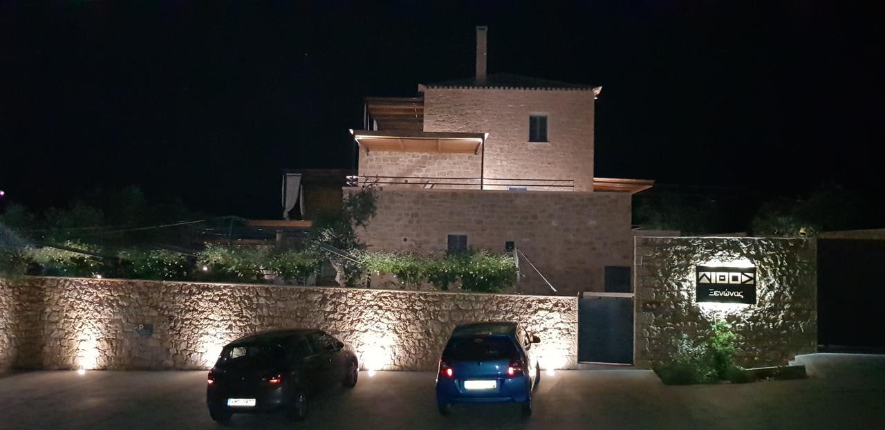 Lithos Guesthouse Kardamili מראה חיצוני תמונה